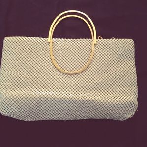 Vintage White Mesh Purse